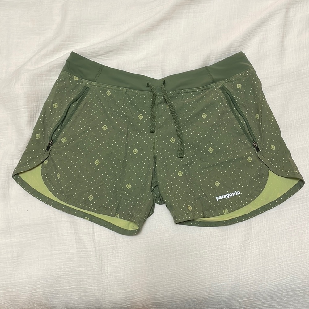 Patagonia lined running shorts